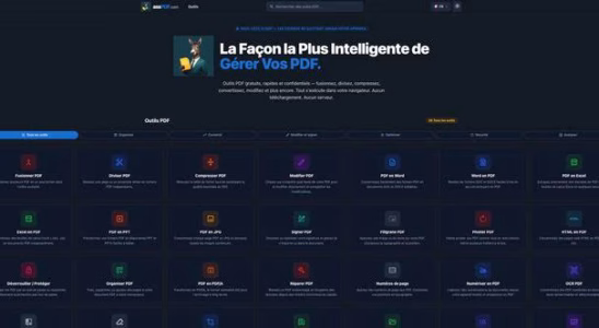 AssPDF.com — 28 outils PDF gratuits en ligne, sans téléchargement sur serveur