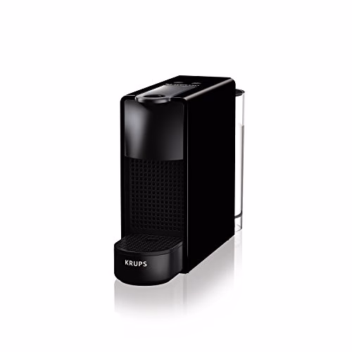 Krups Nespresso Essenza Mini - Cafetière, puissance 1450 W, noir piano