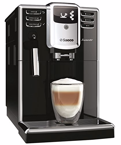 Saeco HD8911/01 - Machine à café espresso automatique avec pannarello, couleur noire